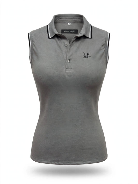 Polo Sin Mangas Mujer Hard To Handle - Golondrina