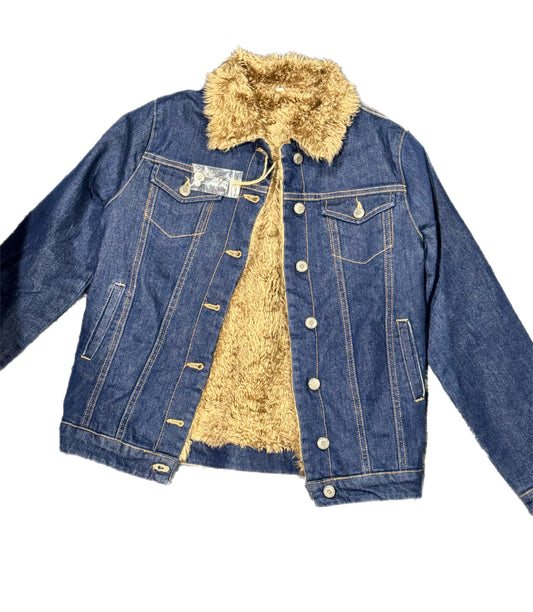 Cazadora vaquera con Borrego- Mujer