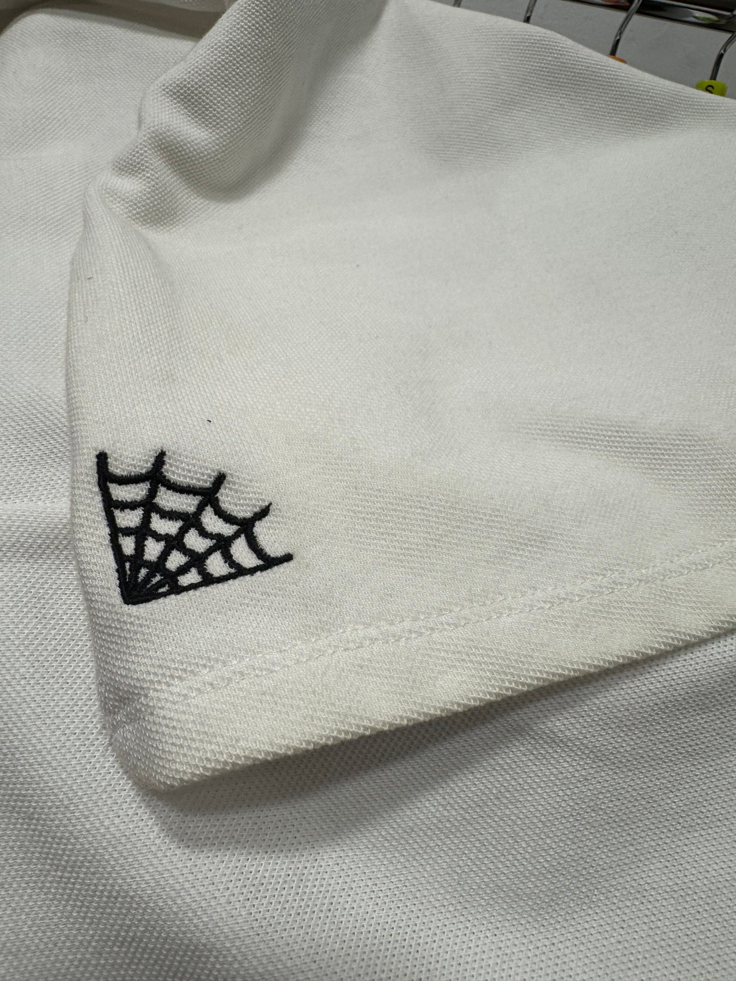 Vestido Polo blanco azul y rojo