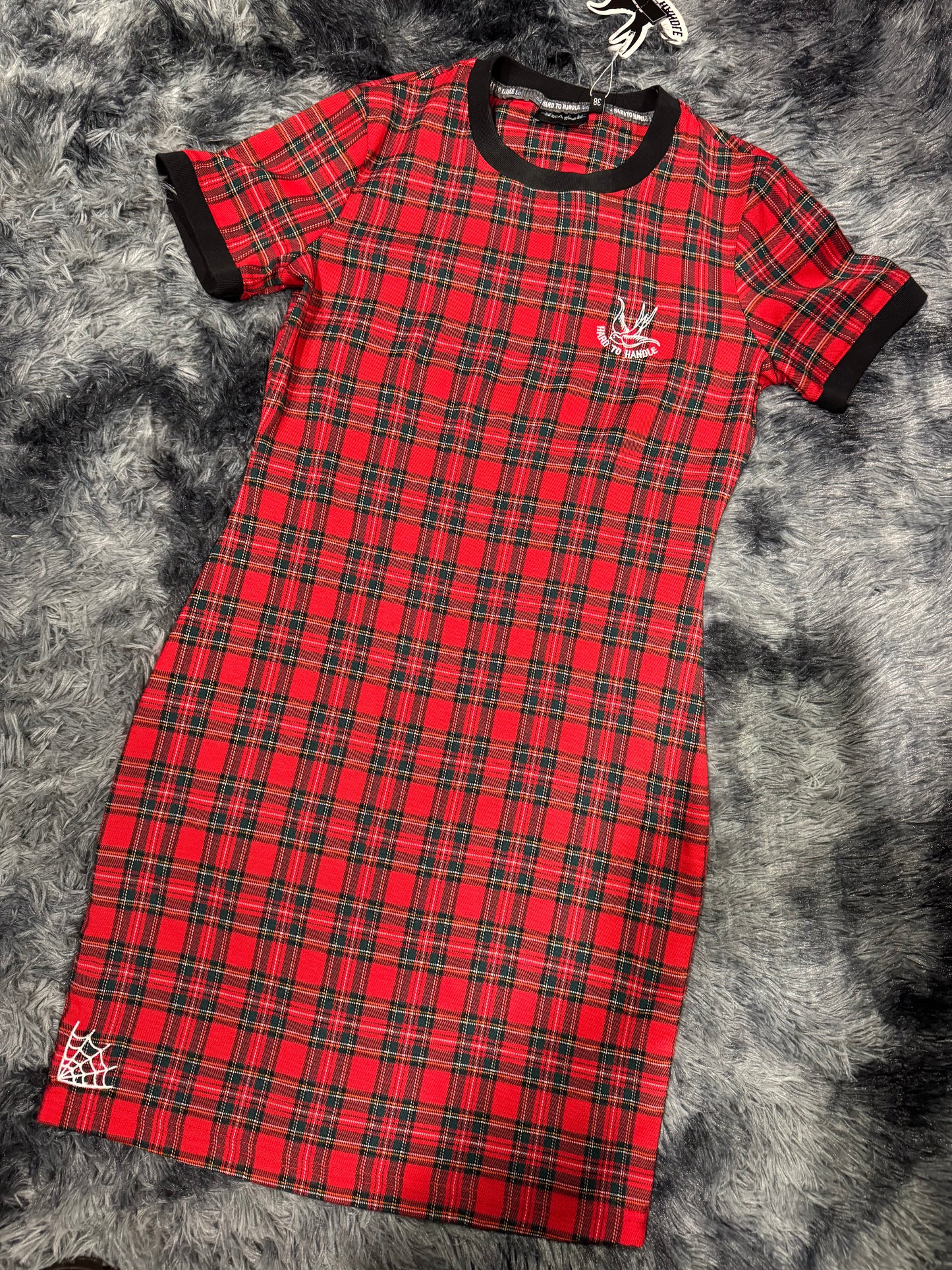 Vestido Escocés Rojo - Tartán
