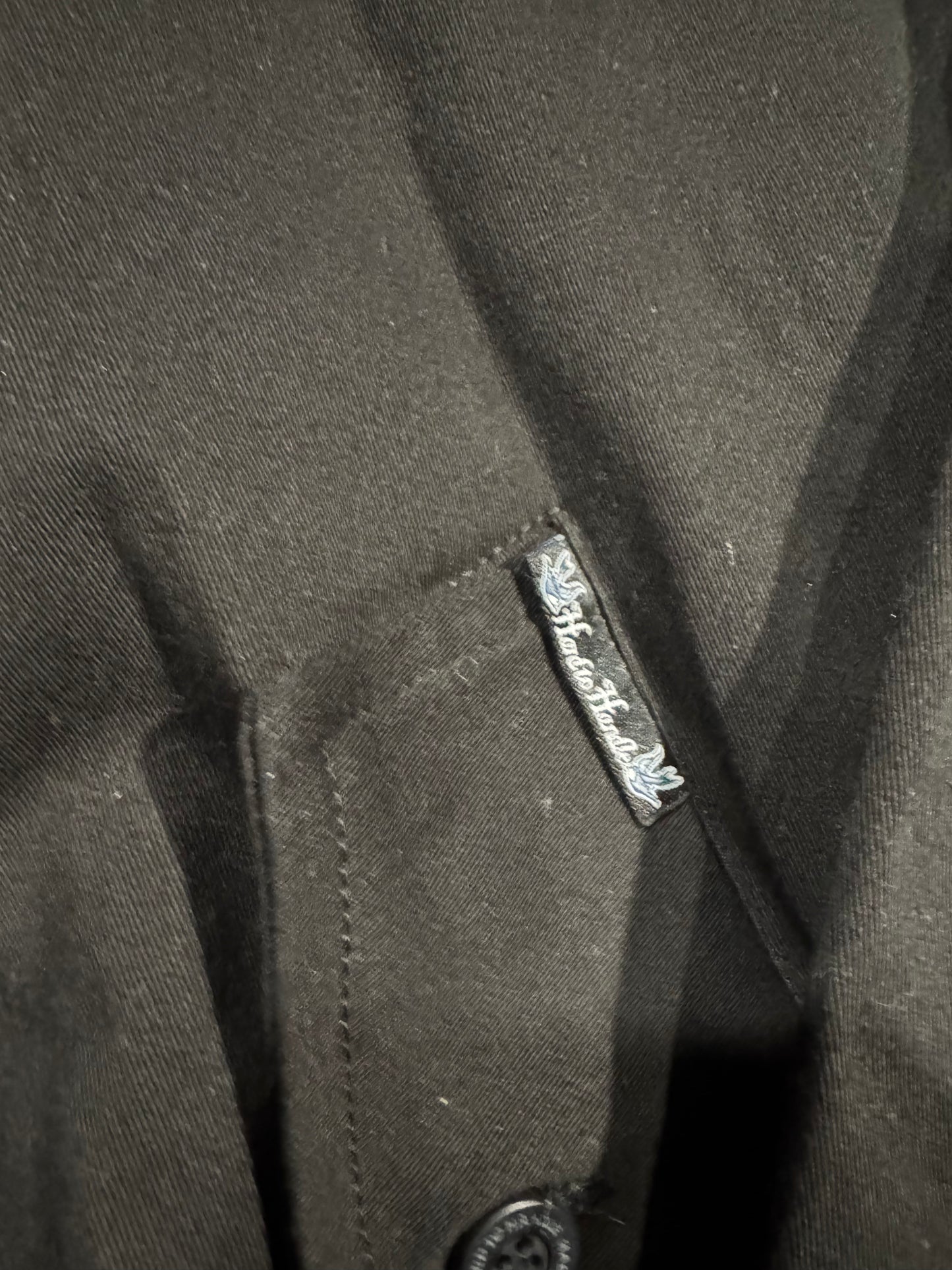 Harrington negra retro mujer