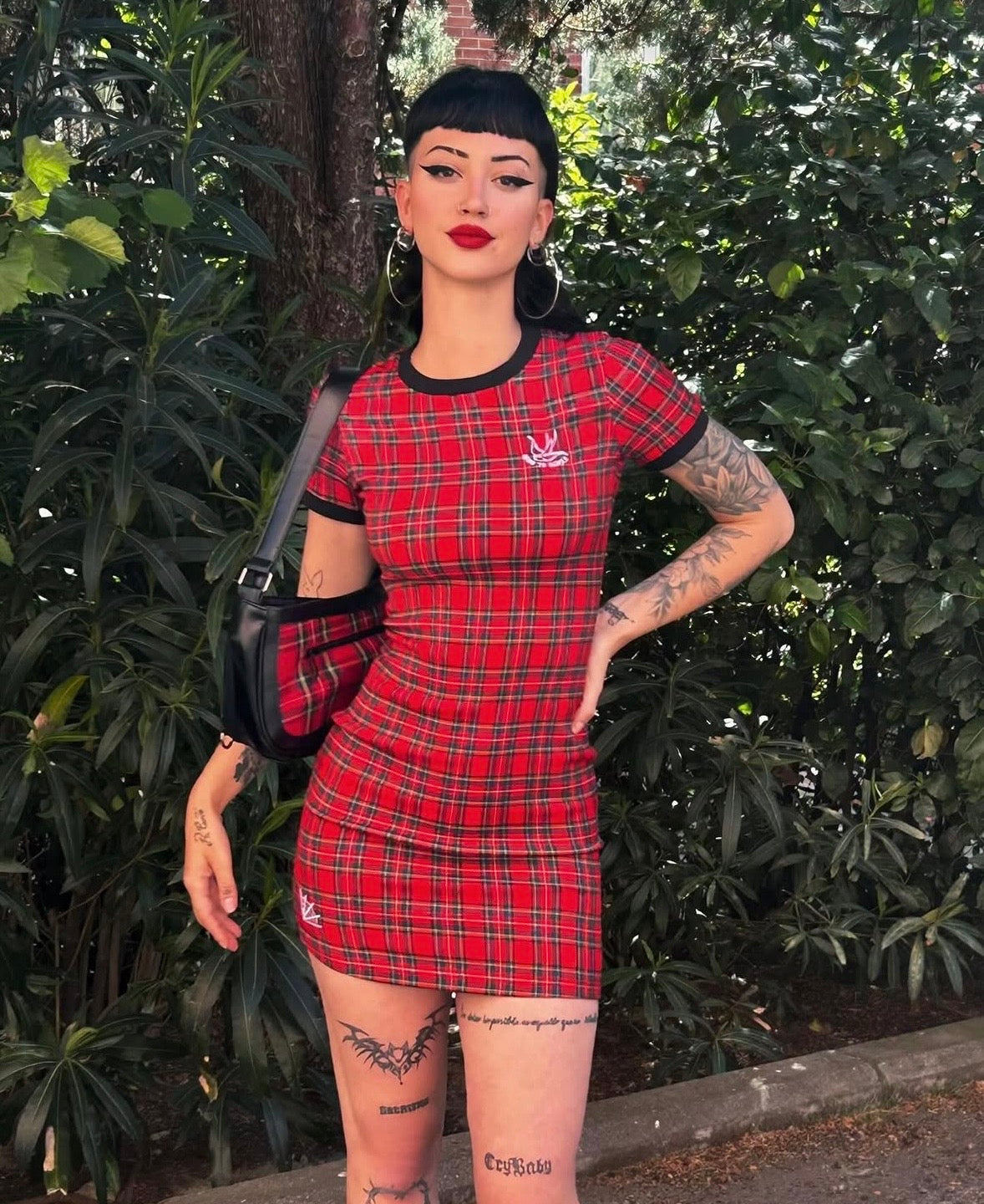 Vestido Escocés Rojo - Tartán