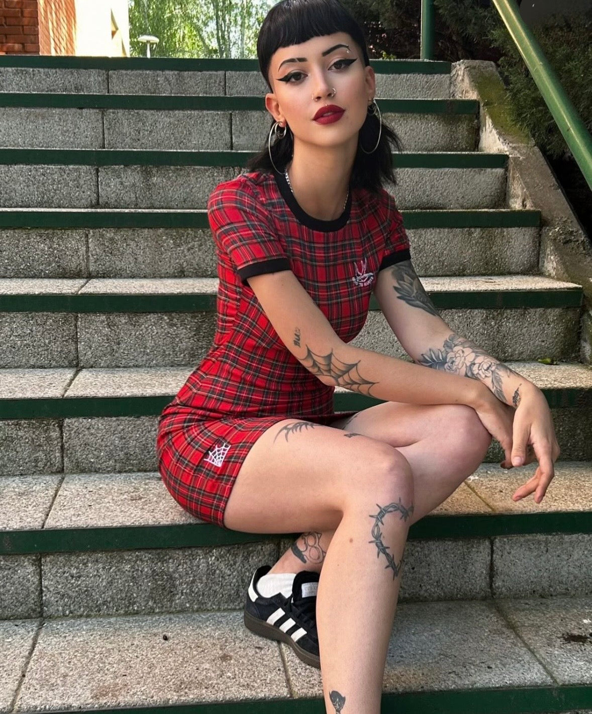 Vestido Tartan Hard To Handle