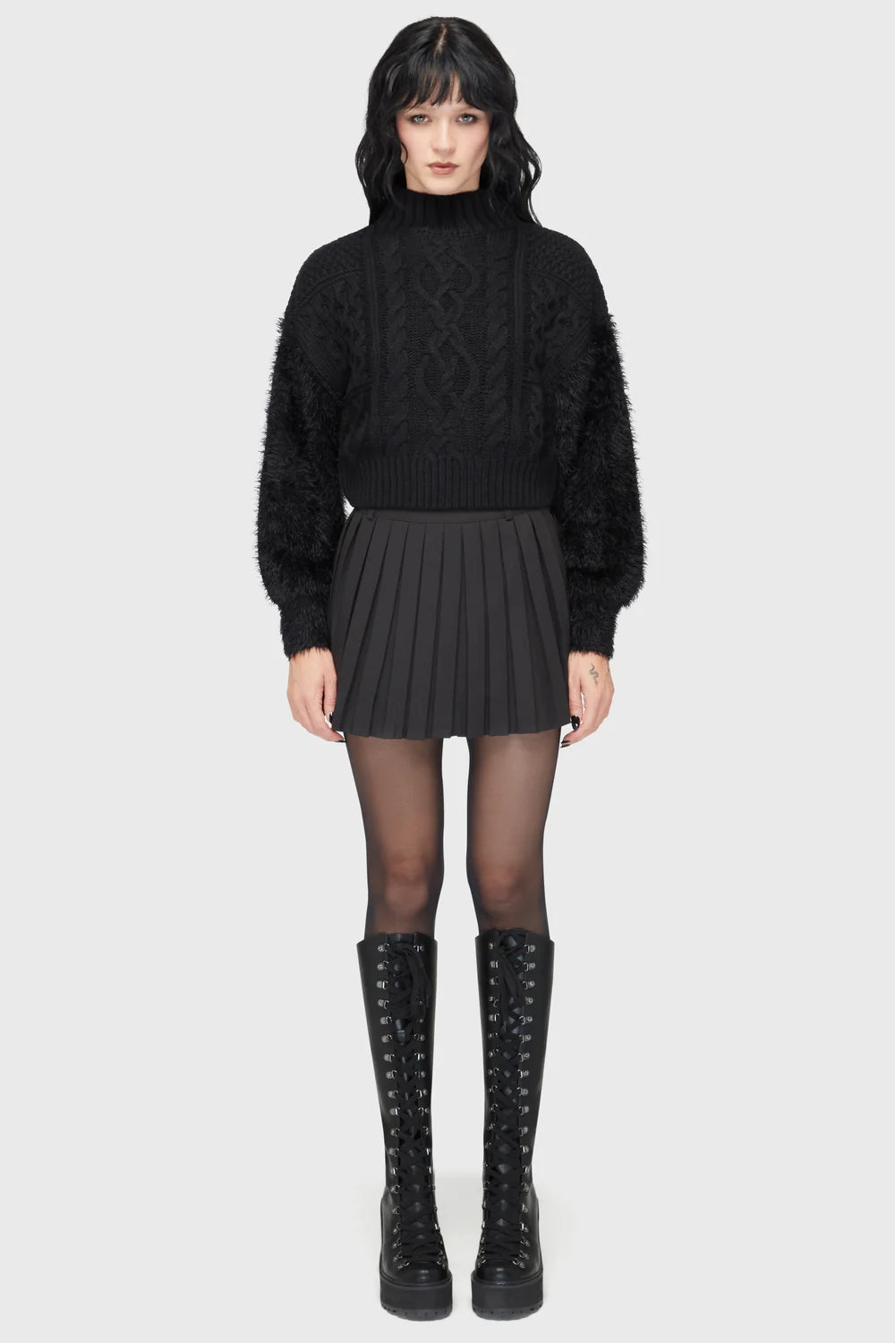 NIGHTSHADE'S CURSE MINI SKIRT