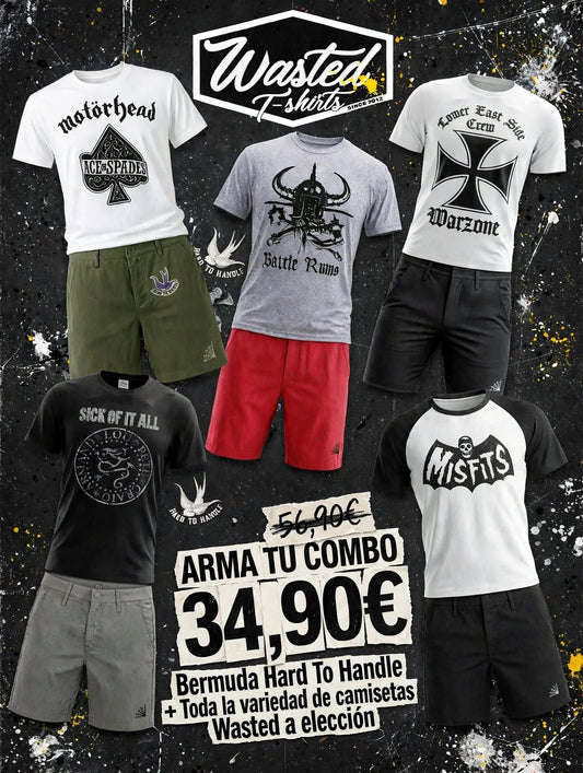 Bermuda Chino Hard To Handle - Made in Madrid