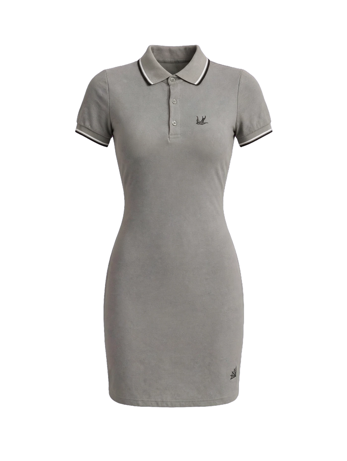 Vestido Polo Gris