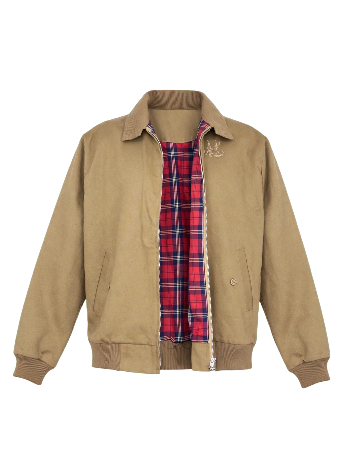 Chaqueta Harrington Hard To Handle - Camel - Made in Madrid